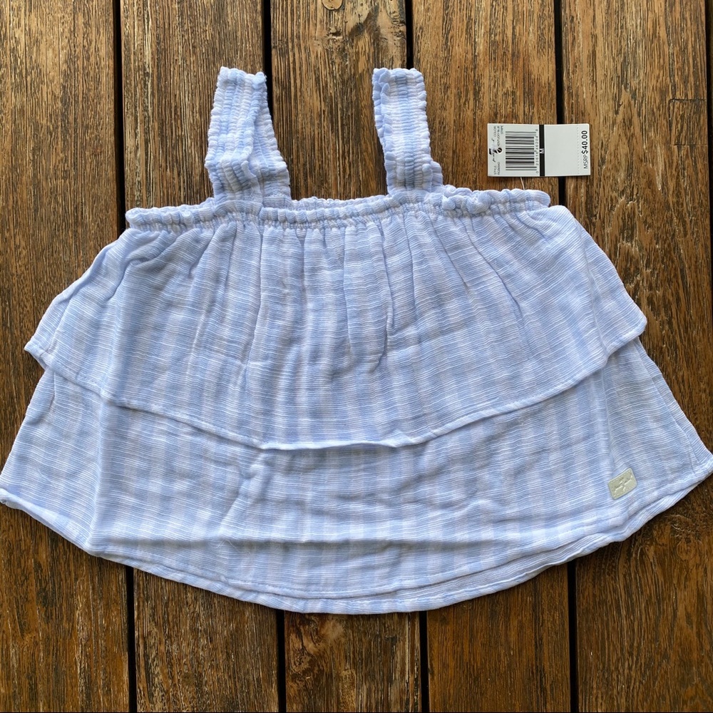 7 for all mankind ruffle top